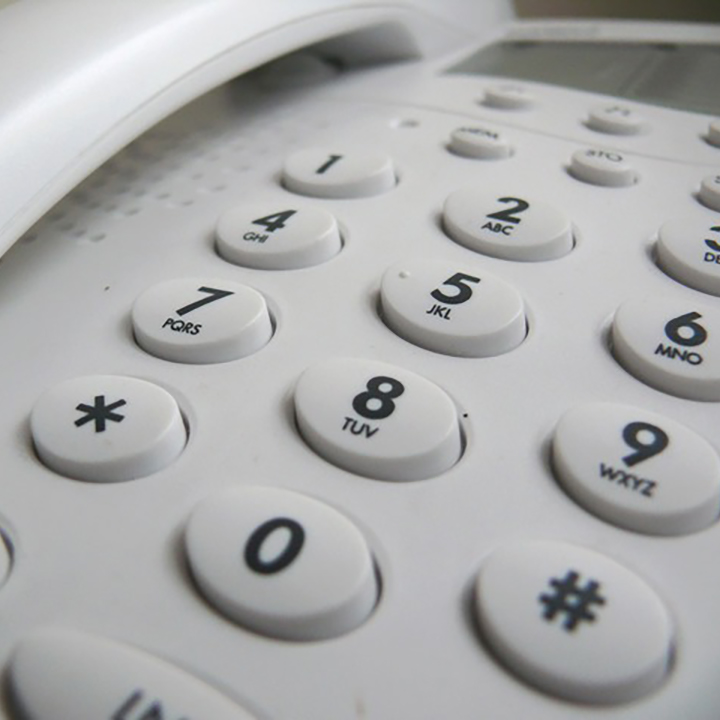 landline phone keypad