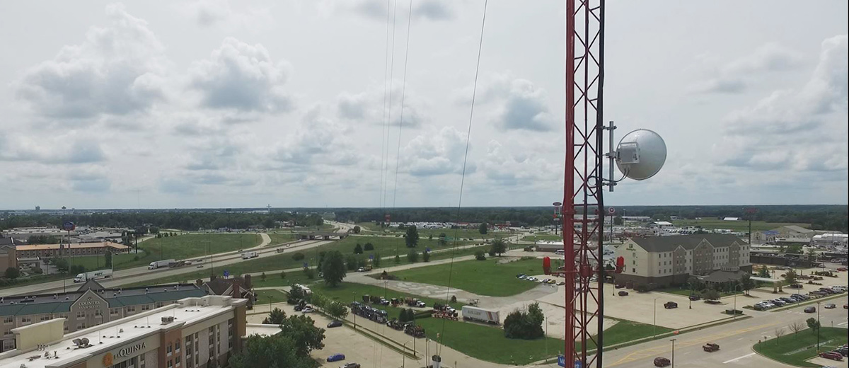 wireless communications tower